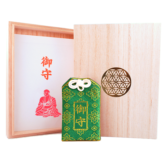 Kobo Daishi Kukai Talisman of ability flowering Amulet